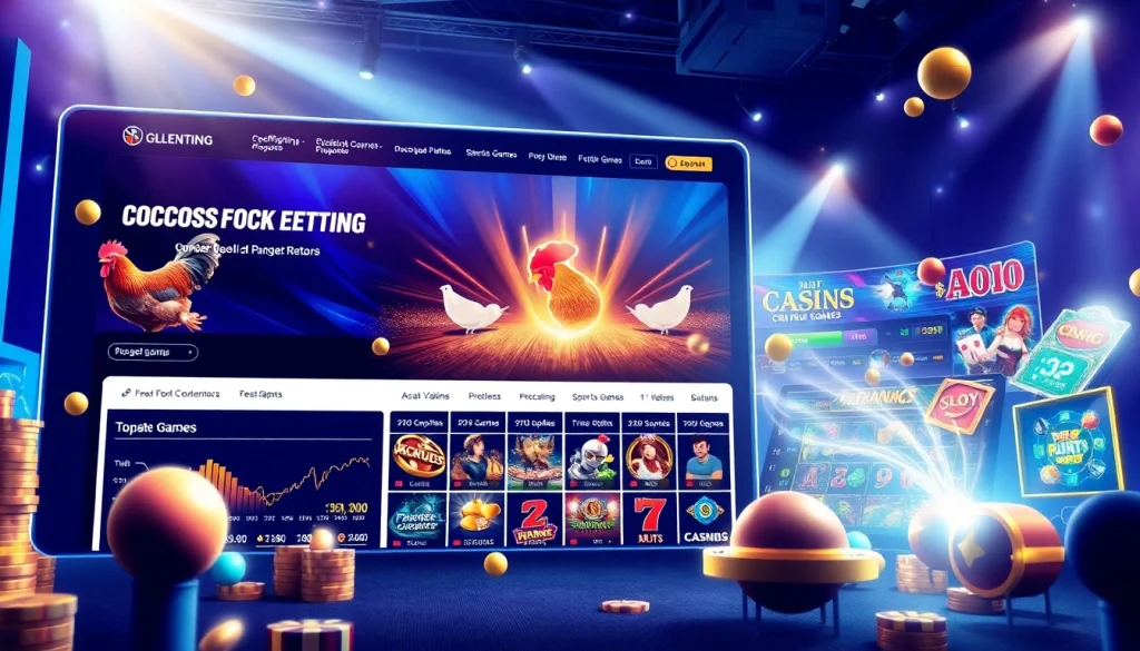 Experience live betting excitement on dagawin.live with vibrant casino games and cockfighting events.