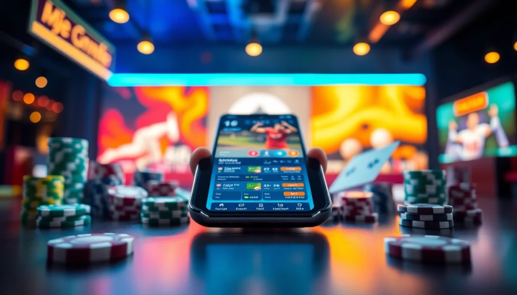 Experience the exciting world of online gambling with vvvwin88.live's mobile app interface.