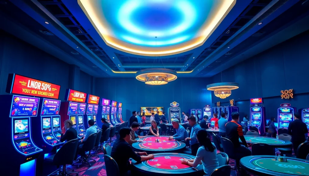 Experience the vibrant online gaming ambiance of new88go.com, spotlighting excitement and diverse players.