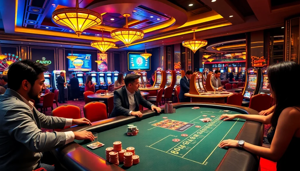 Engage in high-stakes gaming at https://f168.direct/ with vibrant casino tables and thrilling excitement.