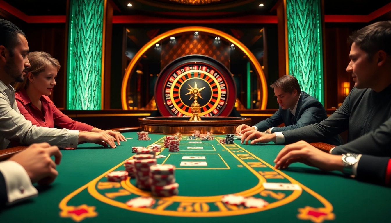 CakhiaTV users enjoy live soccer streaming in a luxurious casino environment with poker action.