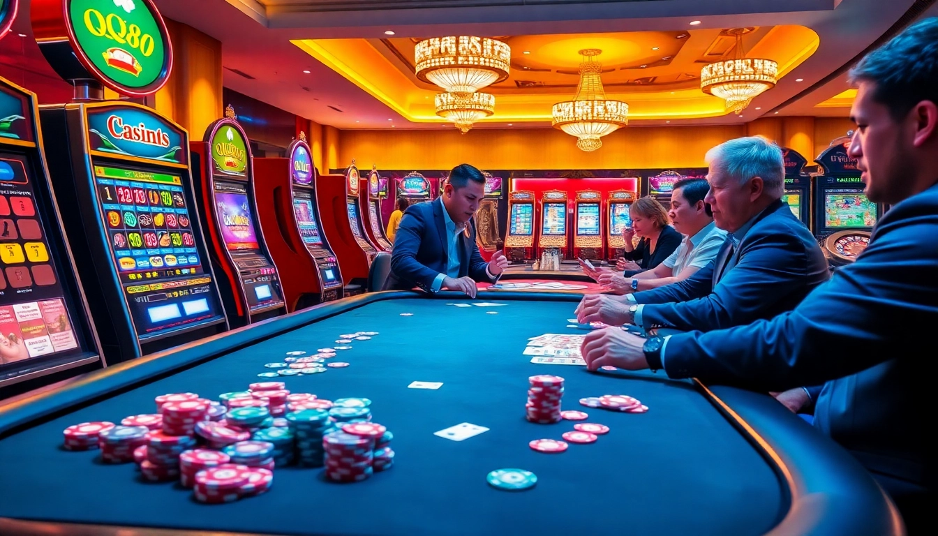 Experience thrilling online betting at QQ88 COM with vibrant casino games and exciting action.