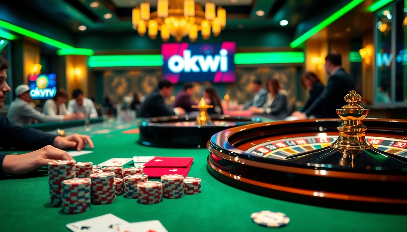 Experience thrilling moments at Okwintv’s premium gambling table with HD visuals and engaging gameplay.
