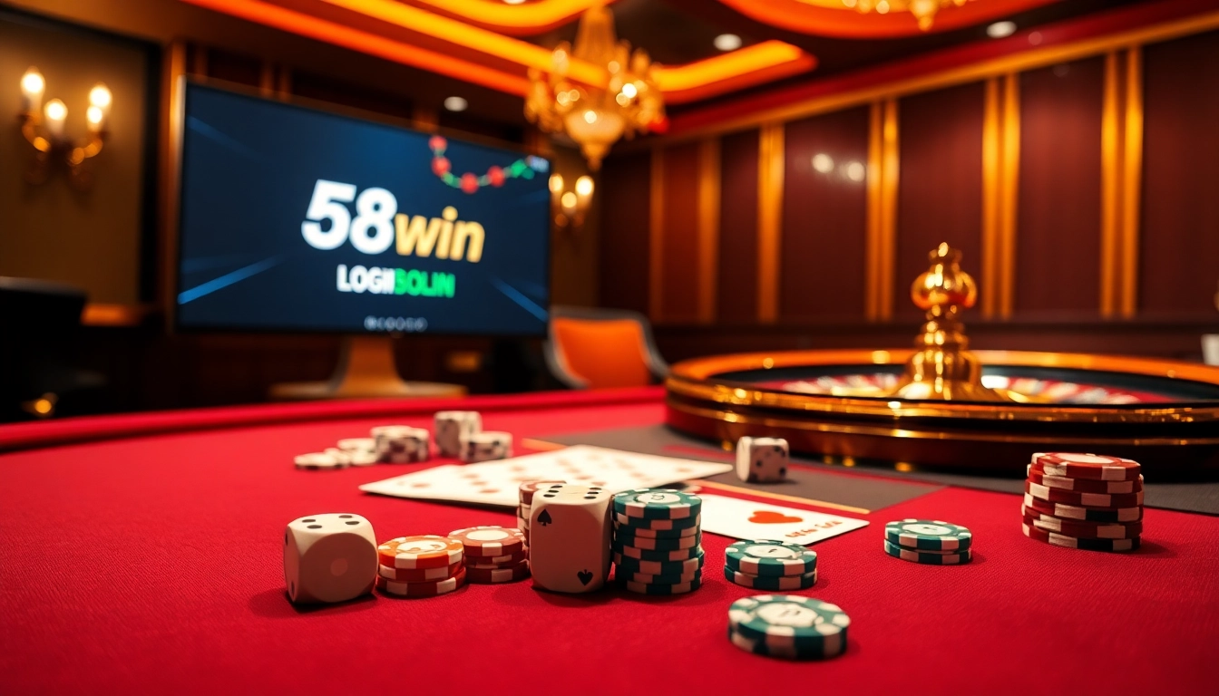 Engage in thrilling gameplay with 58win đăng nhập at a luxurious online casino.