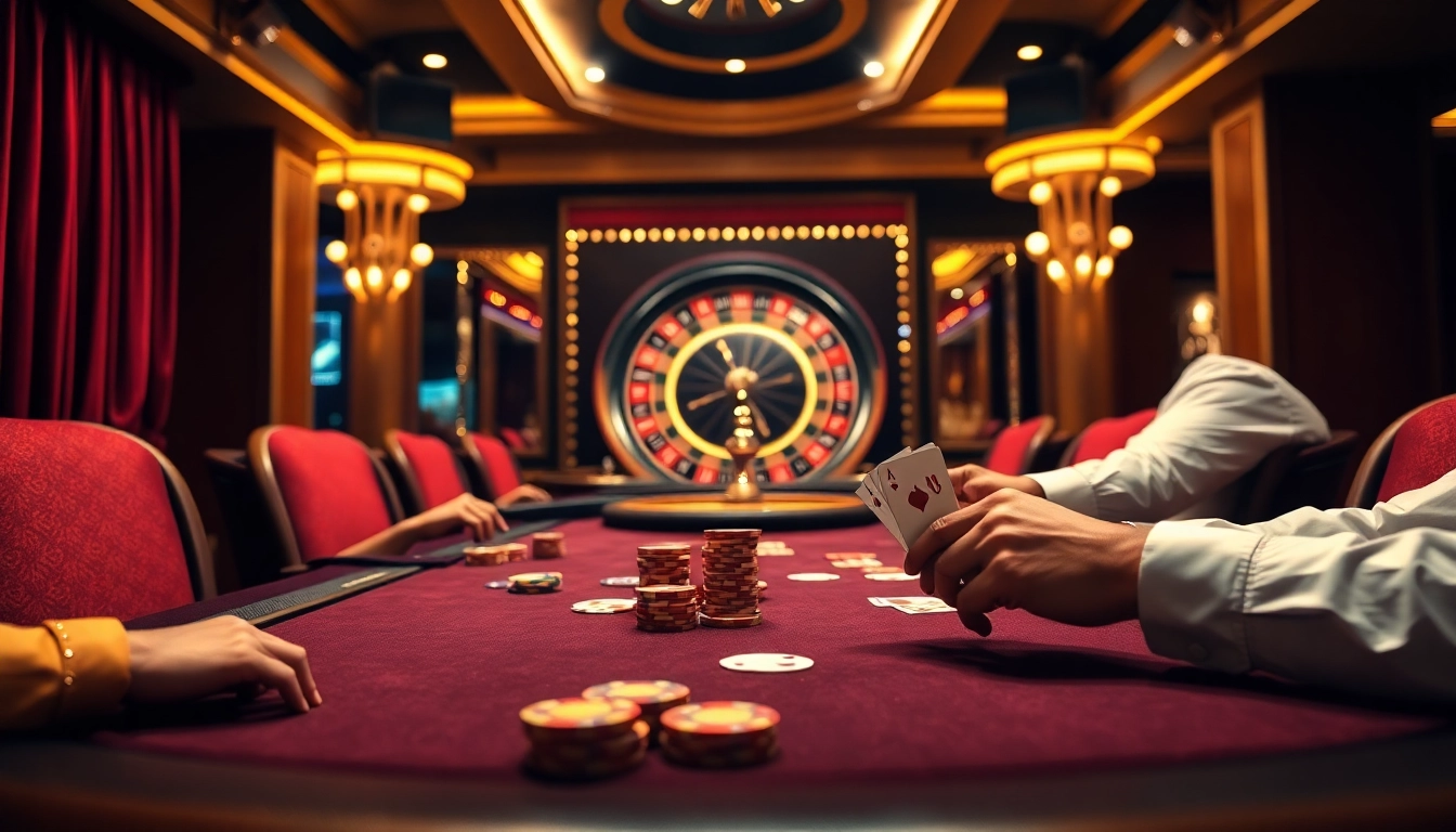 Experience high-stakes poker action at https://lsa.jp.net/ in a luxurious casino environment.
