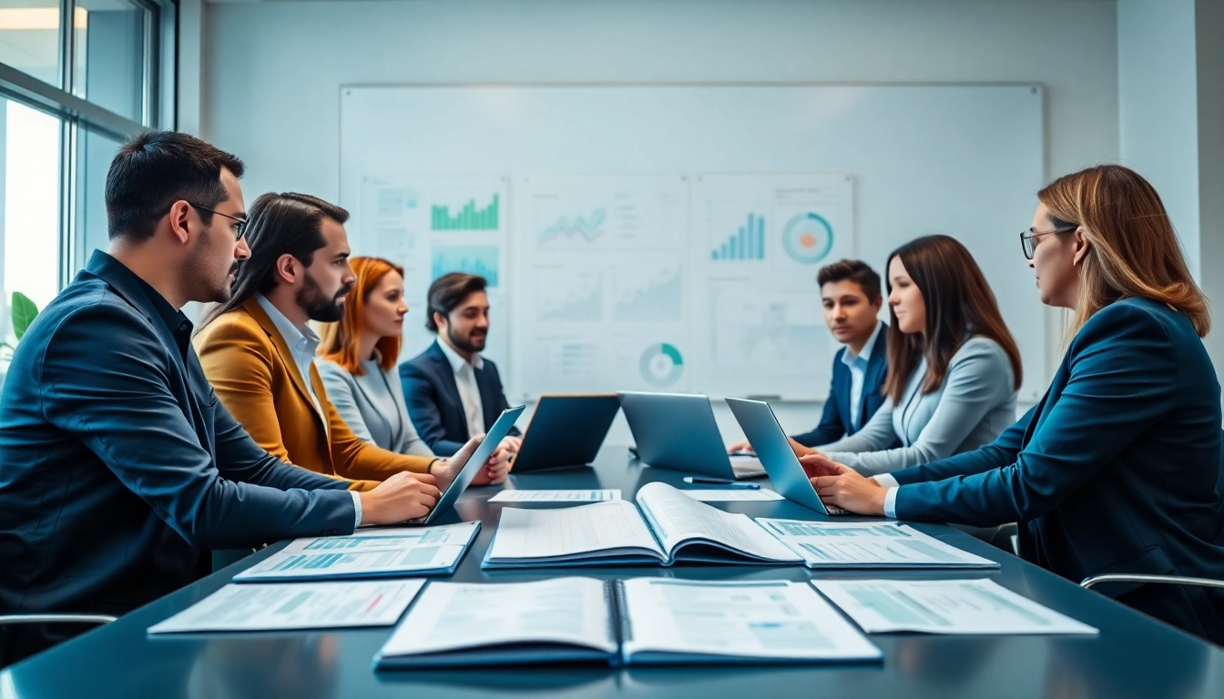 Engaging team discussion on Acquisition Planning in a modern office environment.
