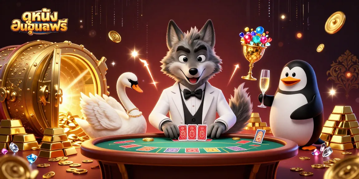 Bet on ดูหนังออนไลน์ฟรี while enjoying thrilling gambling experiences with vibrant characters.