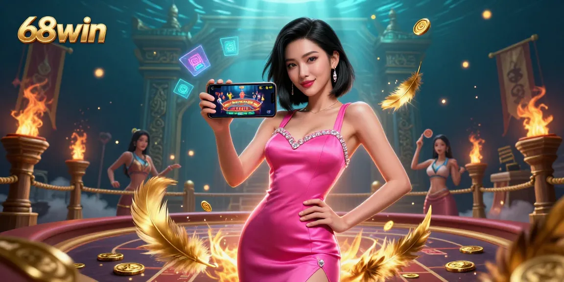 Experience live games at 68win, featuring cutting-edge technology and dazzling visuals.