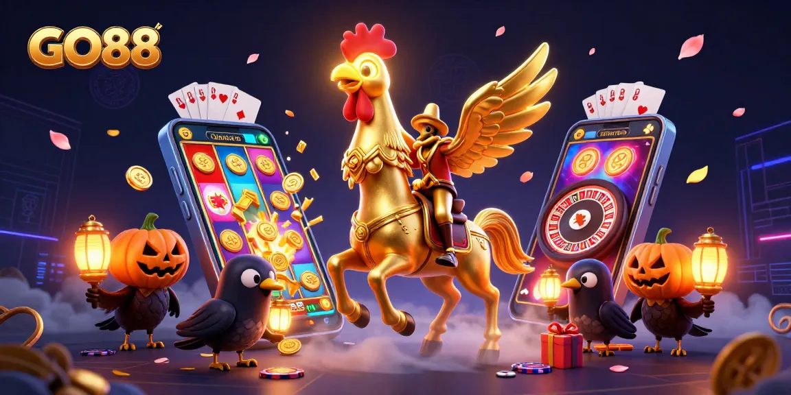 Experience thrilling gaming adventures at GO88 with colorful slots and dynamic casino action.